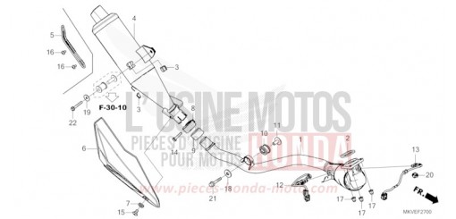 SILENCIEUX D'ECHAPPEMENT NSS750S de 2025